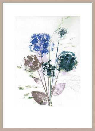 Flower Bouquet Blue