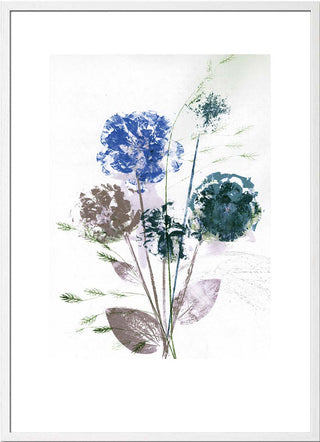 Flower Bouquet Blue