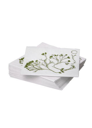 Seaweed Dinner Napkins Green